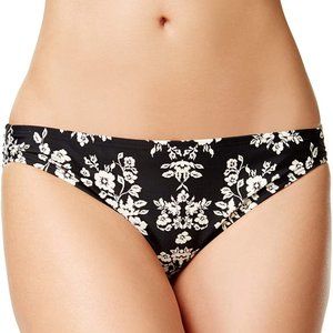 COCO RAVE Floral Black & White Hipster Bikini Bottom NWT